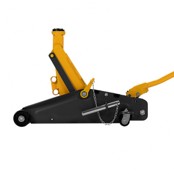 51155 Домкрат гидравлический подкатной DENZEL с фиксатором, 2,8 т, 135-385 мм - №2