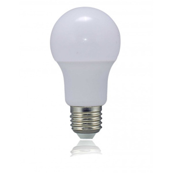 Лампа светодиодная LED-A55-8W-E27-4000K 2-х летки холодный белый свет купить в Минске, низкие цены.