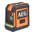 Нивелир лазерный AEG CLG220-K (зеленый луч) купить в Минске. - №1