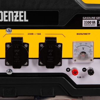 94537 Генератор бензиновый DENZEL PS-33E купить в Минске, выгодные цены. - №3