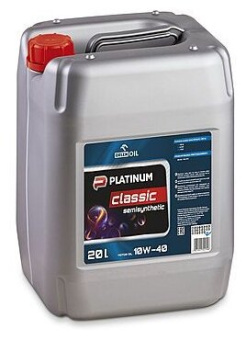 Масло моторное Orlen-Oil PLATINUM CLASSIC SEMISYNTHETIC 10w40, 20л (бензин+дизель, полусинтетическое, всесезонное) - купить на сайте Хозтоварищ в Минске