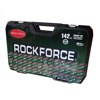 28514 RF-41421-5 Набор инструментов ROCK FORCE, 142 пр (6 граней) купить в Минске. - №1