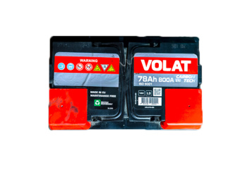 Аккумулятор 78 Ah VOLAT AutoPartPl Обратная полярность пусковой ток 800А (АКБ) - №2