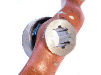 70-3001040-01 Рычаг МТЗ левый под ГОРу, (А) - №1